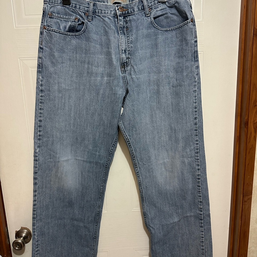 Wrangler Relaxed Blue Denim Jeans